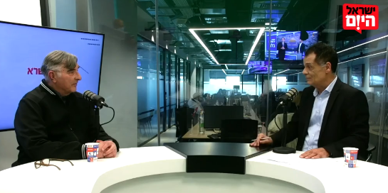 פודקאסט עם יוסי הדר - פרופסור אברהם דיסקין // צילום: משה בן שמחון